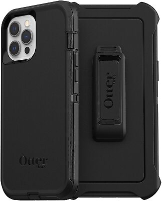 #ad OtterBox DEFENDER SERIES Case amp; Holster for Apple iPhone 12 Pro Max Black $19.95