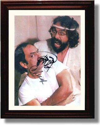 #ad 16x20 Framed Cheech Marin and Tommy Chong Autograph Promo Print Up in Smoke $74.99