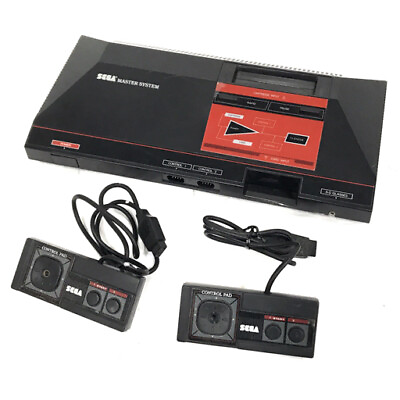 #ad Sega Master System MK 2000 Power Base Console Control Pad Controller and Adapter $253.99