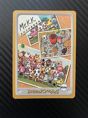 #ad Animal Crossing Mr. K.K. M04 E Reader Card Series 1 English Vers Nintendo Authen $7.75