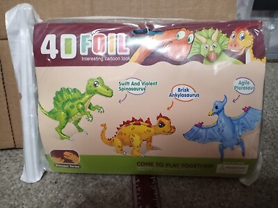 #ad 4D Foil balloon dinosaur series $14.99