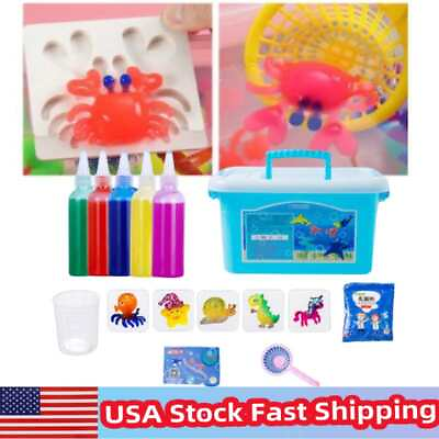 #ad Magical DIY Water Elf Toy Creative 3D Gels Edu Toys for Kids Gift Non Toxic US $40.38