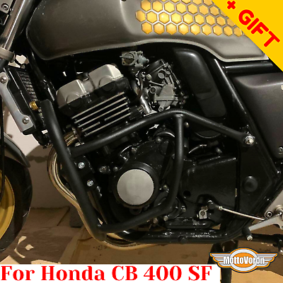 #ad For Honda CB 400 SF engine guard CB 400 Super Four crash bars 1992 1998 Bonus $171.99