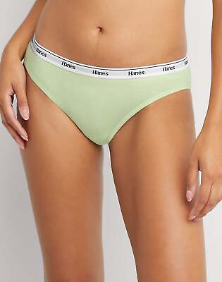 #ad Hanes Bikini Underwear Breathable Cotton Stretch Originals Women#x27;s Panty Stretch $8.20