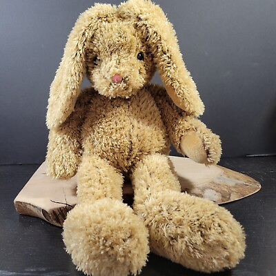 #ad Tom#x27;s Toy Intl Bunny Rabbit Stuffed Animal Fluffy Shaggy Brown 20 Inches Floppy $8.96
