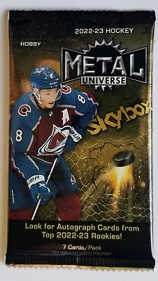 #ad 2022 23 Skybox METAL UNIVERSE Hockey #1 200 Base Set Pick Your Card Complete Set $1.39