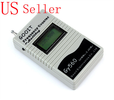 #ad New MINI Handheld portable Frequency Counter Frequency Meter Tester Gray Gy560 $23.90