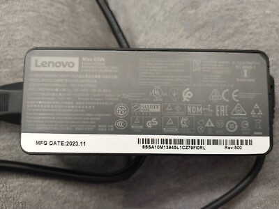 #ad OEM Lenovo 65W USB C Type C Laptop Charger Power Supply Adapter ADLX65YLC3A $14.00