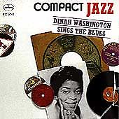 #ad Compact Jazz: Dinah Sings the Blues by Dinah Washington CD Dec 1988 Verve $5.00