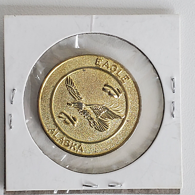 #ad Alaska Frontier Mint Eagle Big Dipper 1898 Coin Medal $5.95