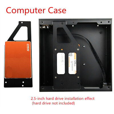 #ad For MINI ITX 17x17 Computer Case Home Theater Computer Box Desktop PC Enclosure $96.89