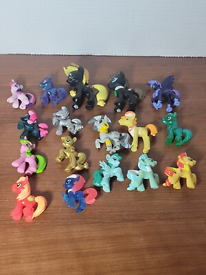 #ad My Little Pony Mini Blind Bag Opened Figures Preowned Lot of 17 $37.00
