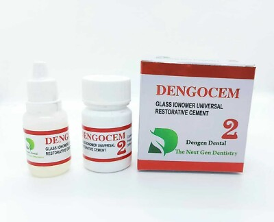 #ad 2 x DENGEN Dengocem2 Dental Care Kit Teeth Repair Dental Permanent Filling Kit $37.93