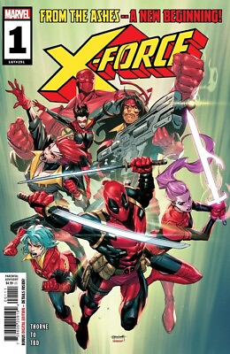 #ad X Force #1 Cover A Segovia PRESALE 7 31 Marvel 2024 $3.95