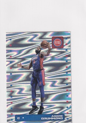 #ad 2019 20 PANINI HOLO SILVER PARALLELS ANDRE DRUMMOND NBA STICKER CARD Y1281 $2.97