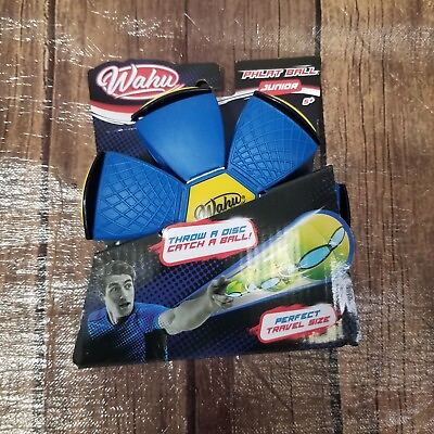 #ad Phlat Ball Jr quot;Throw as a Disc Catch as a Ball Waterproof Blue Toy $3.50