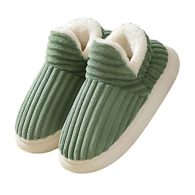 #ad Comfortable Winter Slippers Non slip Sole Cozy Fashion for Men Women Stylish $17.83