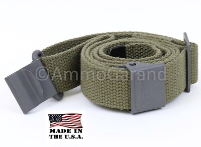 #ad #ad AmmoGarand M1 Garand Web Sling OD Green Cotton for USGI Rifle Shotguns *US Made* $25.95
