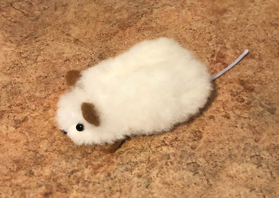 #ad CAT TOY mouse alpaca Peruvian handmade rattle mice Pet MOUSE HUNTER $6.49