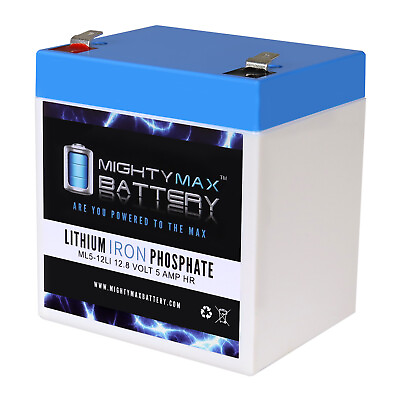 #ad Mighty Max 12V 5AH Lithium Battery compatible with Tripp Lite SMART3000RMXL2U $32.99