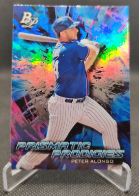 #ad 2018 Bowman Platinum Prismatic Prodigies #PPP 25 Peter Alonso New York Mets card $1.75