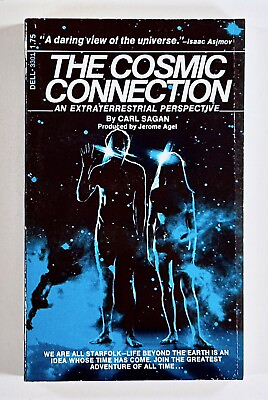 #ad 1975 Carl Sagan COSMIC CONNECTION Extraterrestrial Perspective ILLUSTRATED Dell $7.52