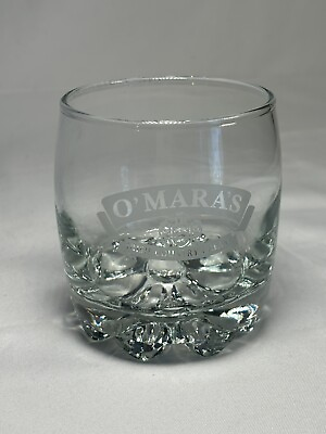 #ad O#x27;mara#x27;s Irish Country Cream Whiskey Glass Low Ball teeth base signed used $5.97
