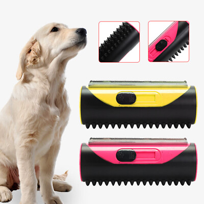 #ad Pet supplies Dog Hair Comb Lint Roller Puppy Cleaning Brush Pet Rolling Comb $15.98