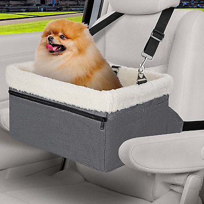 #ad UNICITII Dog Car Seats for Small Dogs Elevated Pet Dog Booster Seat for Dog up t $43.99