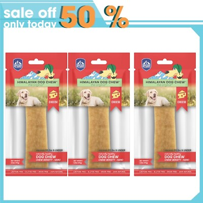 #ad Himalayan Dog Chew For Dogs 35 55 lbs. Large 3.3oz 3pack $32.40