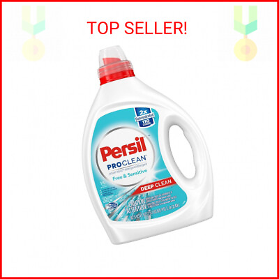#ad Persil Laundry Detergent Liquid Free and Sensitive Unscented and Hypoallergeni $35.40