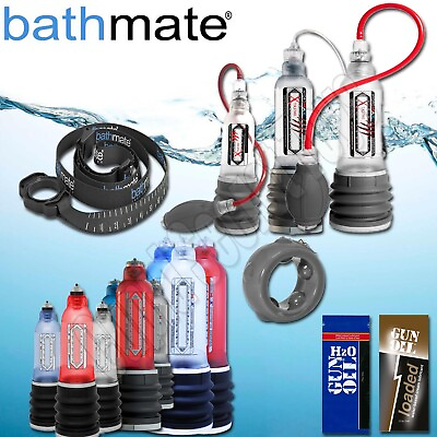 #ad NEW BATHMATE HYDROMAX XTREME WATER PUMP BUNDLE 3 5 7 8 9 11 PENIS ENLARGER $399.99