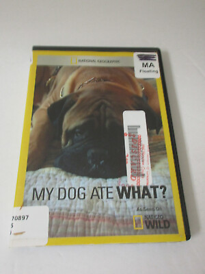 #ad My Dog Ate What? Animals National Geographic Wild DVD Documentary $15.00