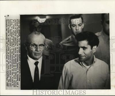 #ad 1968 Press Photo Sirhan Bishara Sirhan with his attorney Russell E. Parsons $12.99