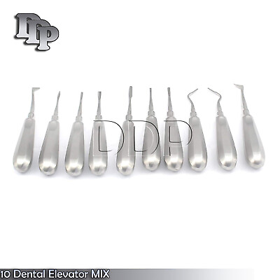 #ad 10 Dental Elevators MIX Surgical Medical Dental Instruments $23.60