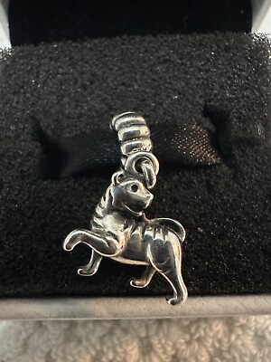 #ad Authentic PANDORA Chinese Tiger Dangle Charm 791102 Preowned #101 $27.99