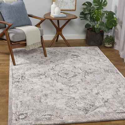 #ad Area Rugs 8x10 Traditional Living Room 5x7 Bedroom Carpet LilyLake Beige Rug $406.00