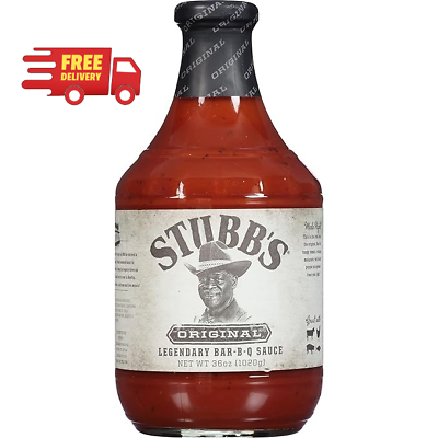 #ad Stubb#x27;s Original BBQ Sauce 36 oz $12.99