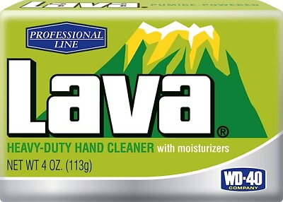 #ad 2 Pack Lava Heavy Duty Hand Cleaner with Moisturizers Hand Bar Soap 4 OZ New $10.95