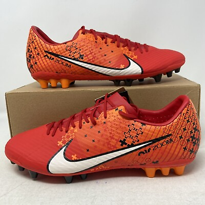 #ad Nike Zoom Vapor 15 Academy MDS AG Red Orange Mens 12 Soccer Cleats FD1160 600 $69.99