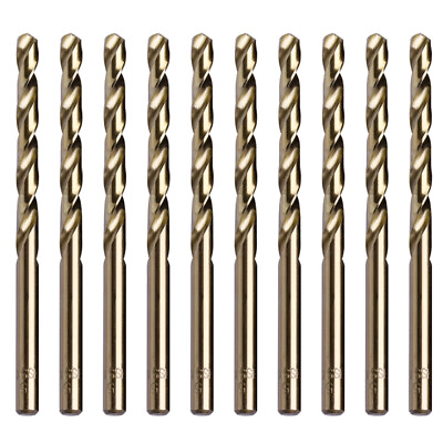 #ad 5mm Round Shank HSS Coated Twist Drill Bits Set Speed Steel Drill $12.01
