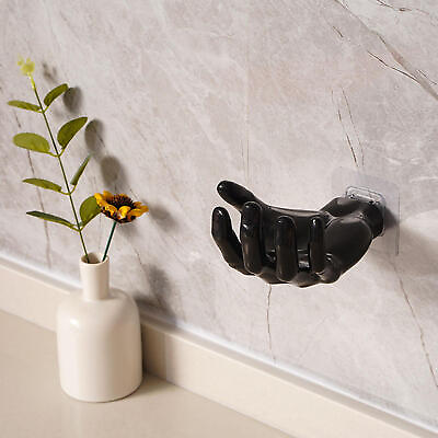 #ad Hand Shape Wall Mounted Hook Ball Display Rack Key Holder Wall Hanger Bathroom $9.26
