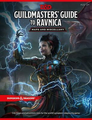 #ad Dungeons amp; Dragons Guildmasters#x27; Guide to Ravnica Maps and Miscellany Damp;D Magic $8.66