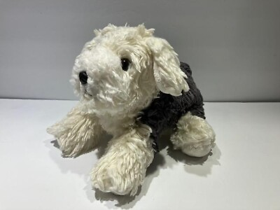 #ad Aurora Dog English Sheepdog Stuffed Animal Plush Toy Puppy Kids 10 Inch Soft $12.00