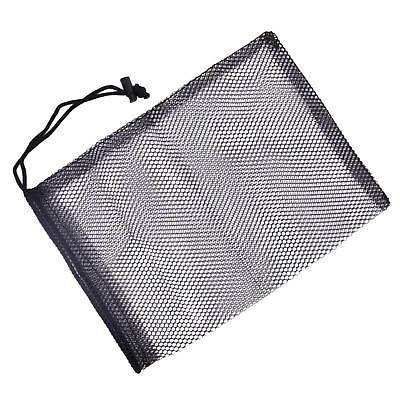 #ad Golf Ball Bags With Tee Holder Zippered Mesh Bag For Outdoor Ball Storage $7.72