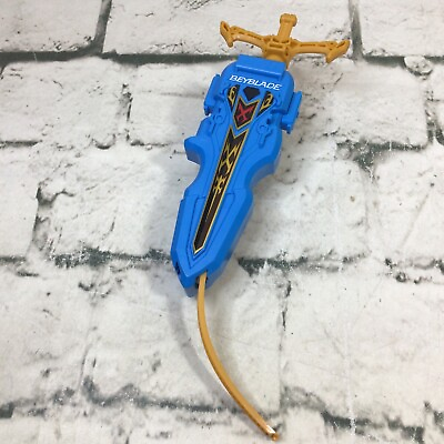 #ad Beyblade Burst Evolution Hasbro Xcalius Blue Sword Launcher Only $13.60