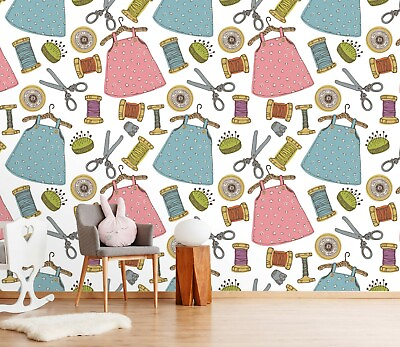 3D Cute Clothes ZHUA12833 Wallpaper Wall Murals Removable Self adhesive Amy AU $319.99
