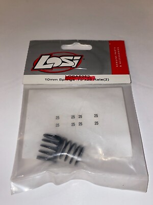 #ad LOSI 10MM Springs .75quot;X25 Rate 2 #LOSA5352 $9.95