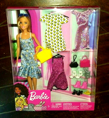 #ad Barbie 11quot; Doll w Blonde Hair amp; Fashions with Accessories 2018 Mattel $24.98