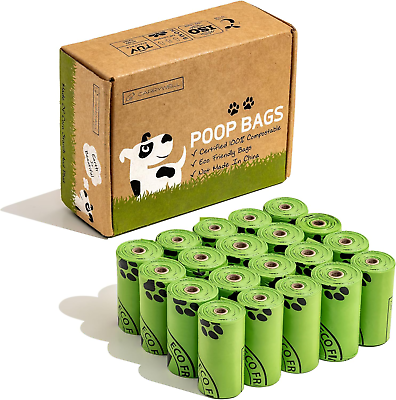 #ad #ad Not Made in China 100% Certified Compostable Dog Poop Bags Plant Based Dog... $35.99